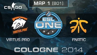 Virtus.pro vs. Fnatic - ESL One Cologne 2014 - Group C - CS:GO