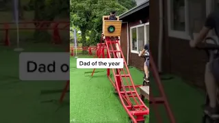 Dad Builds Son A Backyard Roller Coaster
