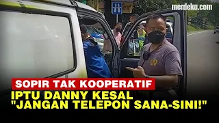 Polisi Anak Eks Kapolri ke Sopir Ambulans: Kooperatif Dong Jangan Telepon Sana Sini