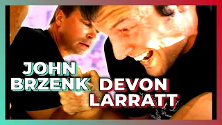 JOHN BRZENK vs DEVON LARRATT - Love Armwrestling INSTANTLY after this!