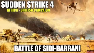 Sudden Strike 4 Africa Desert War DLC | British Campaign | Battle of Sidi-Barrani