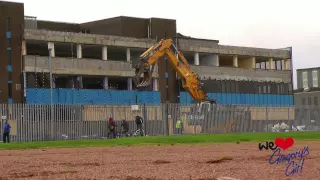 Gregory's Girl - Exclusive Footage of the Demolition of Abronhill High School - Stage 1