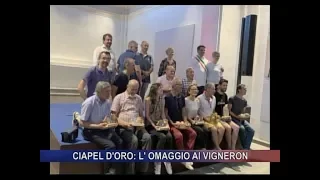 Ciapél d'oro: l'omaggio ai vigneron