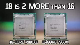 Intel 7980XE and 7960X vs AMD 1950X! 18-Core i9 Benchmarks & Review