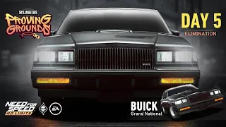 Need For Speed: No Limits | 1987 Buick Regal Grand National (Proving Grounds - Day 5 | Elimination)