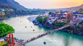 Rishikesh trip - Ram jhula to Lakshman jhula - Ganga riverside