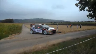 test Robert KUBICA FORD FIESTA RS WRC pour l'adac rallye Deutschland 2015 Dorlisheim France