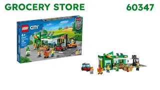 Lego City Grocery Store - Speed Build and Review