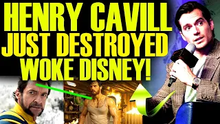 HENRY CAVILL JUST WRECKED WOKE DISNEY AFTER DEADPOOL & WOLVERINE TRAILER AS MARVEL FREAKS OUT