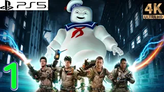 GHOSTBUSTERS SPIRITS UNLEASHED Gameplay Walkthrough Part 1 || No commentary