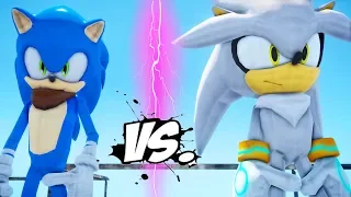 SONIC BOOM VS SILVER THE HEDGEHOG - EPIC BATTLE