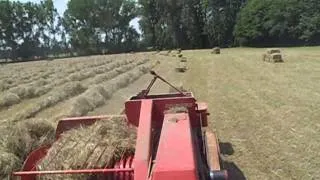 Welger AP12K AP 12 K Hay Baler in Germany 2013