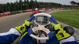 Helmet Cam DRIVER POV - Karting Genk - Rotax Max DD2 EVO l OTK LN Kart Four 2023 l Mojo D5 (oud)