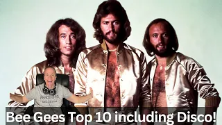 Bee Gees Reaction - Top 10 Songs (including Disco) Reaction! Fantastic!