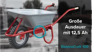 Elektrische Schubkarre mit Motor für den Profi - Schont Euren Rücken!