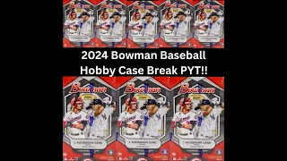 2024 Bowman Baseball Massive Release Day Break Night!! Case Breaks and More!!! Live!!