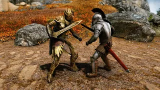 Skyrim NPC Battle - Imperials Vs. Thalmor