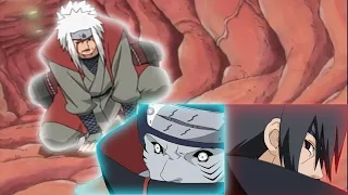 Jiraiya vs Itachi english dub