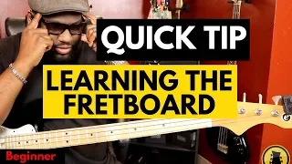 Quick Trick To Learning The Fretboard - Bass Guitar