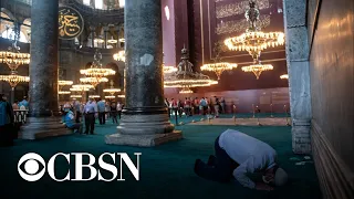 Istanbul landmark Hagia Sophia reopens as mosque