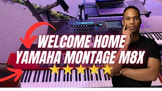 Welcome Home YAMAHA MONTAGE M8X | Bye Nord Stage 3