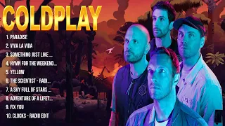 Coldplay Top Of The Music Hits 2024   Most Popular Hits Playlist