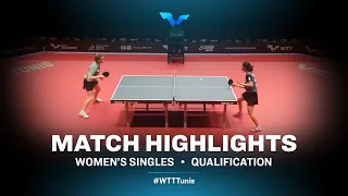 Krittwika Roy vs Jokic tijana | WTT Contender Tunis | WS | Qual