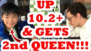 13 Year Old Master STUNS GM Fabiano Caruana! NM Brainy Bryan vs GM Fabiano Caruana