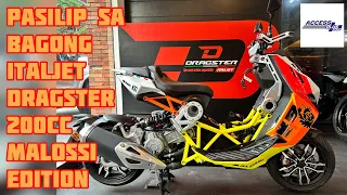 Pasilip Sa Bagong Italjet Dragster 200cc Malossi Edition!