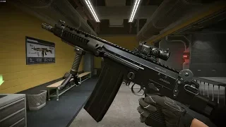 Играю с новым  FN FAL DSA 58 на Нефтебазе Warface