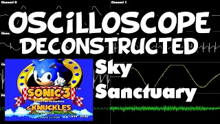 Sonic 3 and Knuckles - Sky Sanctuary Zone - Oscilloscope Deconstruction