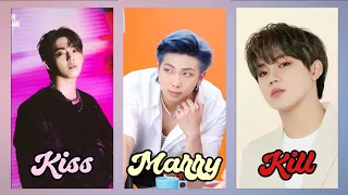 ✨kiss marry kill kpop | male edition | kpop game | part 3✨