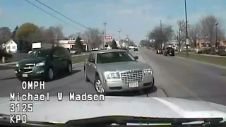 DASHCAM: 100+ MPH HIGH-SPEED CHASE IN KENOSHA AND RACINE COUNTIES IN WISCONSIN MAY 2, 2015