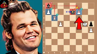 Endgame Brilliance: Magnus Carlsen's Masterclass against Antonin Ferey in Titled Cup 2024!