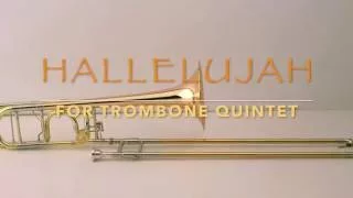 Hallelujah for trombone quintet by Valter Valerio & John Hein