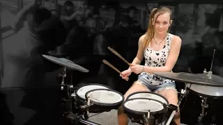 Van Halen – Hot For Teacher / Mia Morris 13-years old / Nashville Drummer, Musician, Songwriter