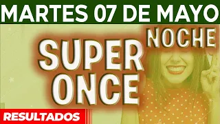 Resultado del sorteo Super Once Noche del Martes 7 de Mayo del 2024