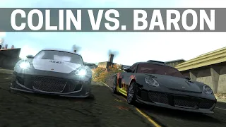 NFS Most Wanted - COLIN vs. BARON Full Race