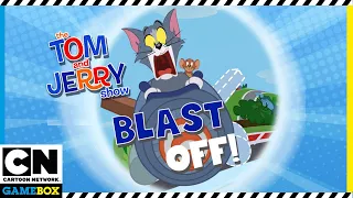 Tom and Jerry GamePlay | Blast Off with Tom and Jerry | Cartoon Network GameBox