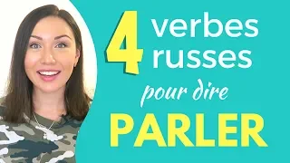 4 verbes russes pour dire PARLER  Apprendre le russe