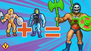 HOW I MADE A ORIGINAL MOTU FIGURE FROM EXTRA PARTS!