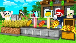 ICH BAUE EINE LUXUS BUNKER FARM! - Minecraft Freunde