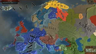 Europa Universalis 4 AI Timelapse - Japan in Europe v1.4.3 + ССС Mods (pt.2) 4600-7777