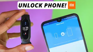 Mi Band 5 - How to Unlock your Phone | Smart Lock | 2021