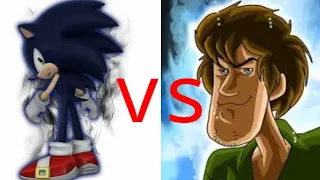 shaggy vs dark super sonic (spirit animation)