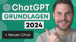 ChatGPT Tutorial für Anfänger in 2024 🤖 ALLE wichtigen Grundlagen