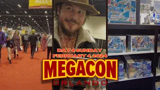 MegaCon Orlando 2024 Sunday! Star Wars Celebrity Sightings Shopping and More!