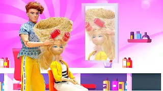 Леди Баг и Хлоя в салоне красоты готовятся к выпускному балу - Видео для девочек куклы Леди Баг