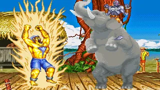 BLANKA VS DHALSIM! EXTREMELY INSANE FIGHT!