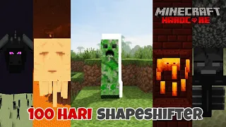 100 Hari di Minecraft HARDCORE Shapeshifter